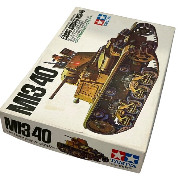 Tamiya 1/35 Scale M13/40 Carro Armato Model Kit WWII Italian Tank - Picture 3 of 5